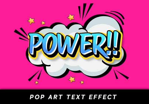 Pop Art Text Effect