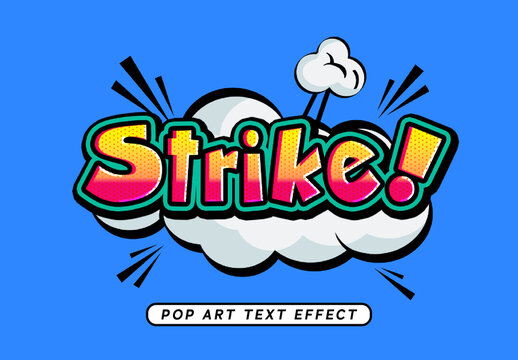 Pop Art Text Effect
