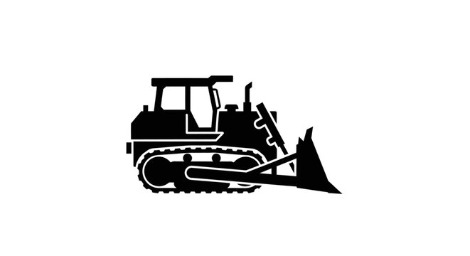 Bulldozer Construction Equipment Heavy Machinery.