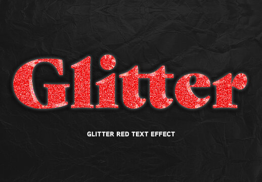 Glitter Text Effect