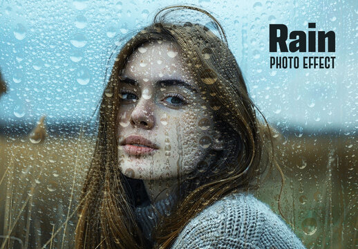 Rain Photo Effect