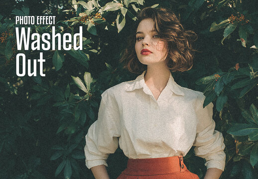 Washed Out Photo Effect