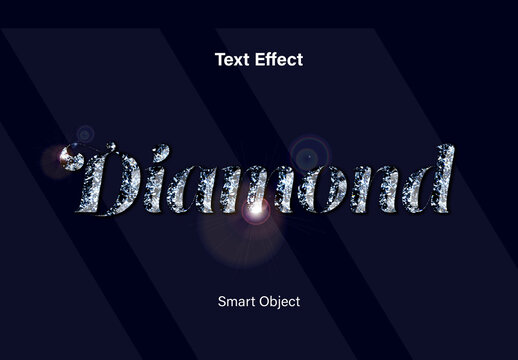Diamond Text Effect