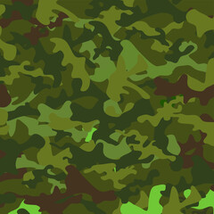 Fototapeta premium Military Style Camouflage Pattern Background Texture.Ideal for design projects, wallpapers, textiles, packaging, and digital backgrounds.