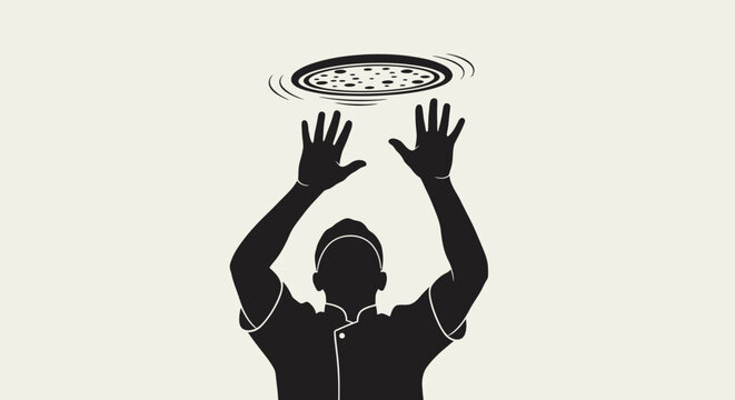 Man throwing spinning Frisbee in air.