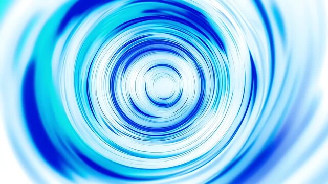 Vibrant blue swirling spiral pattern background.