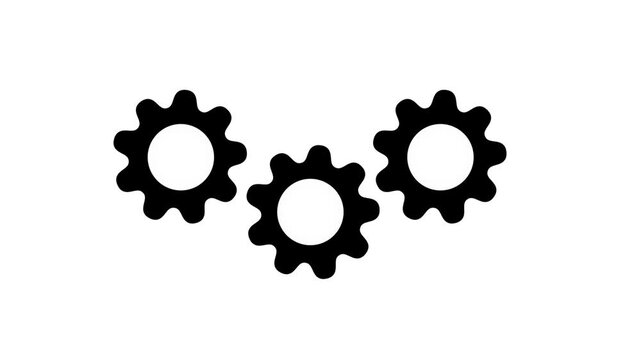 software update screen with configuring animation waith background