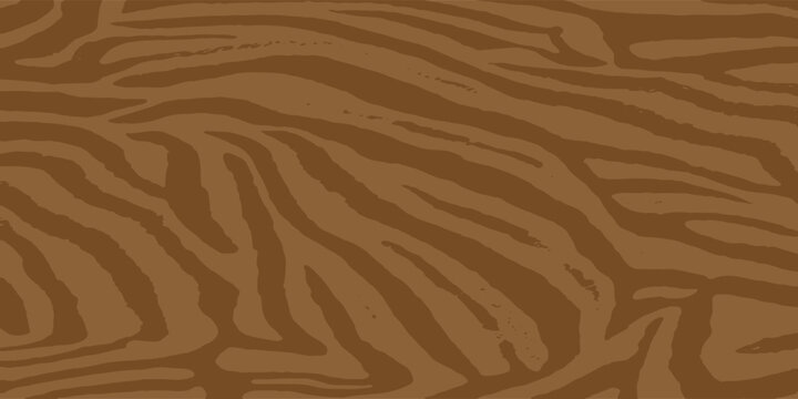 Decorative brown woodgrain background with flowing organic lines and realistic timber texture effect.