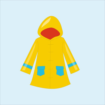 Yellow Raincoat Jacket Poncho