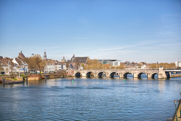 Fototapeta premium St. Servatius Brücke in Maastricht 
