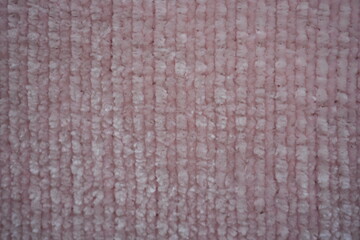 pink plush ribbed fabric texture macro, diagonal pattern background  © Анна Климчук