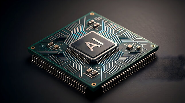 AI quantization optimization macro quantized chip hero for ML hardware whitepaper, machine learning quantization, enterprise quantization briefing
