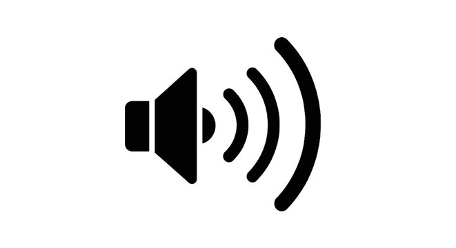 Sound Speaker Icon Volume Symbol.