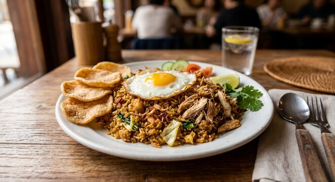 " Nasi Goreng " Fried Rice, ood from Indonesia 