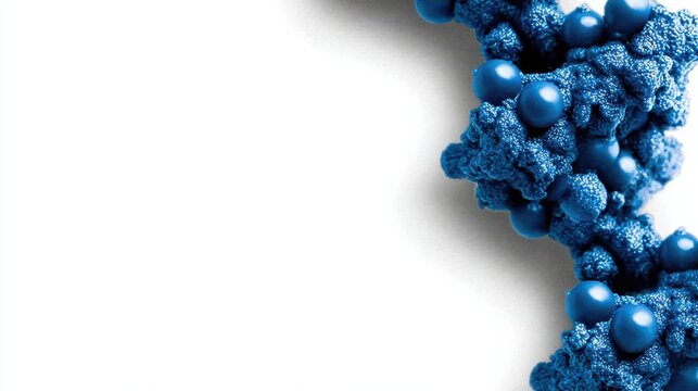 Enzyme reaction concept with substrate binding and catalysis process.