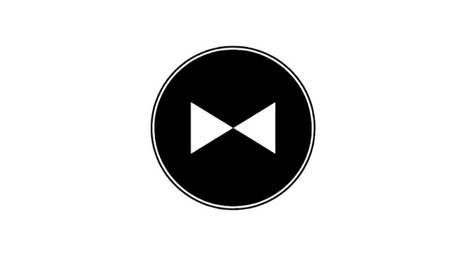 Play button icon on circle.