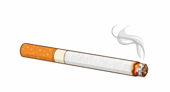 cigarette with smoke