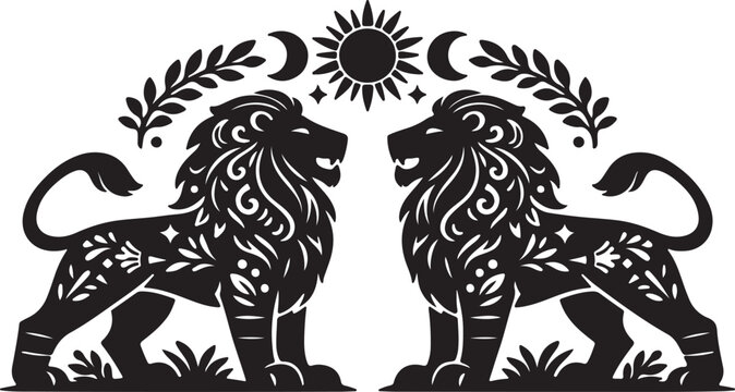 Detailed Hedgehog Silhouette Vector Illustration for Wildlife Logo, Tattoo and Sticker Design