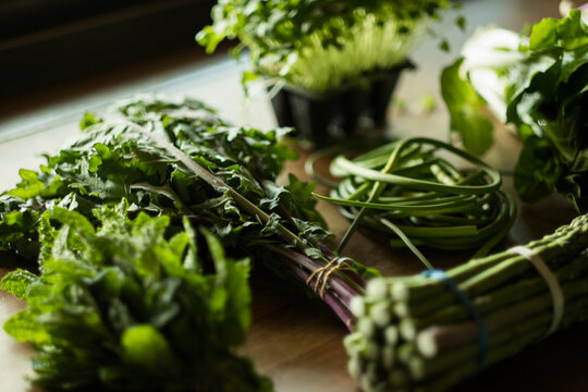 vegetables from farm