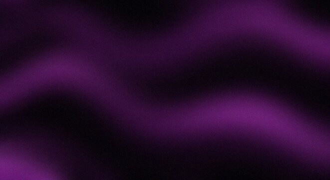 Mysterious purple gradient abstract background with soft glow Grainy Noise Texture Design for Retro Poster Header and Web Backdrop