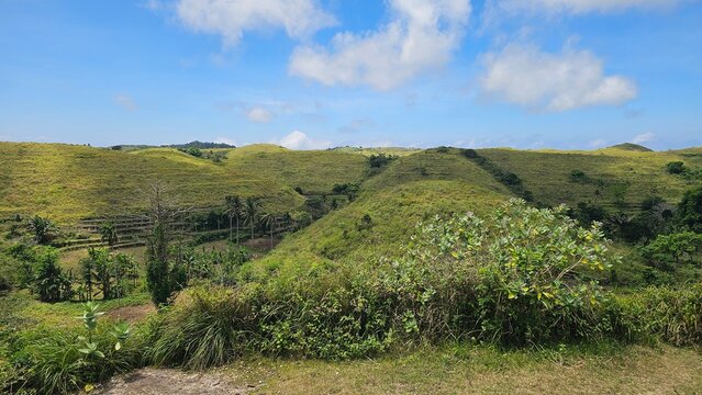 Teletubbies hills on Nasa Penida