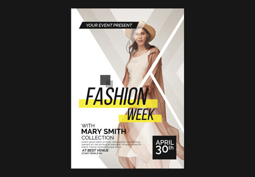 Fashion Week Flyer