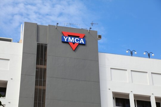 SINGAPORE CITY, SINGAPORE - MARCH 14, 2024: YMCA office in Singapore. YMCA, Young Men&acirc;&euro;&trade;s Christian Association is a worldwide youth organization, a non-governmental federation.