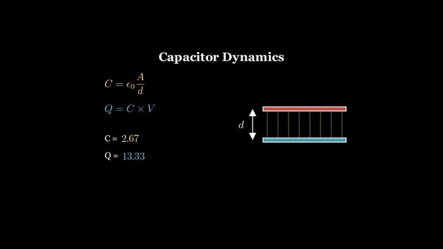 Calculate capacitance in any arrangement