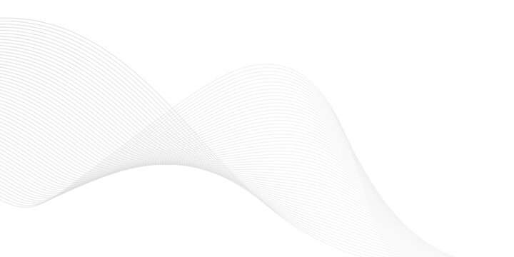 A wavy pattern of thin gray lines on a white background