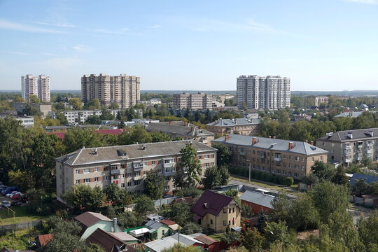 The city of Staraya Kupavna, Moscow region