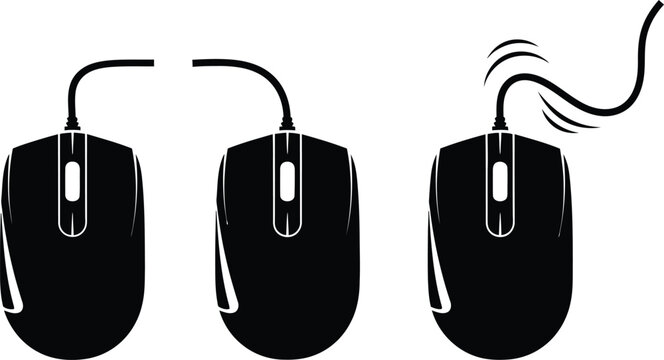 Computer mouse evolution disconnected partially connected and fully connected