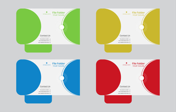 Professional File Folder Template