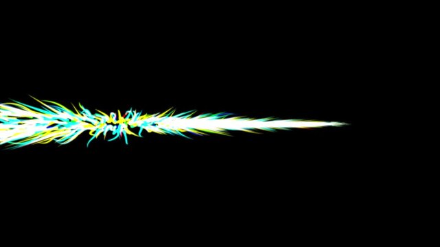 Cinematic speed lines seamless loop video, abstract colorful line light streaks for futuristic technology concept, 4K high-quality motion graphic overlay for gaming and action videos