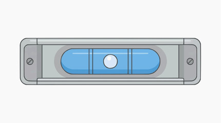Fototapeta premium A level tool is depicted, symbolizing precision, accuracy, and construction. This graphic image highlights the significance of equilibrium and alignment. 