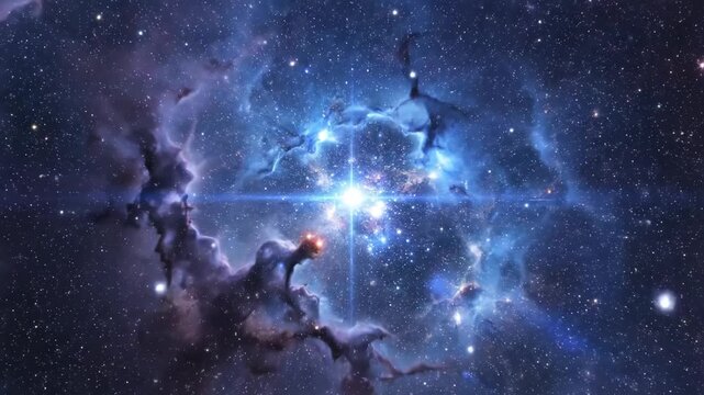 Cosmic Symphony - A Journey Through the Depths of Space.