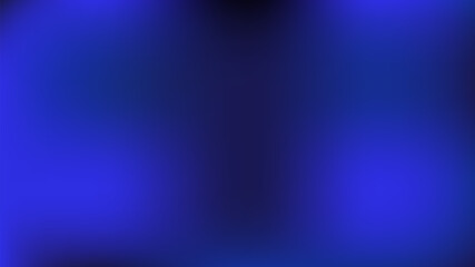 Obraz premium Smooth Blue Gradient Abstract Background with Soft Glow Lighting, Dark Navy Modern Minimal Backdrop for Technology, Business and Creative Design