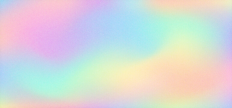 Holographic pastel gradient background, iridescent soft color blend, ethereal abstract texture, vibrant smooth aurora borealis effect for modern design.