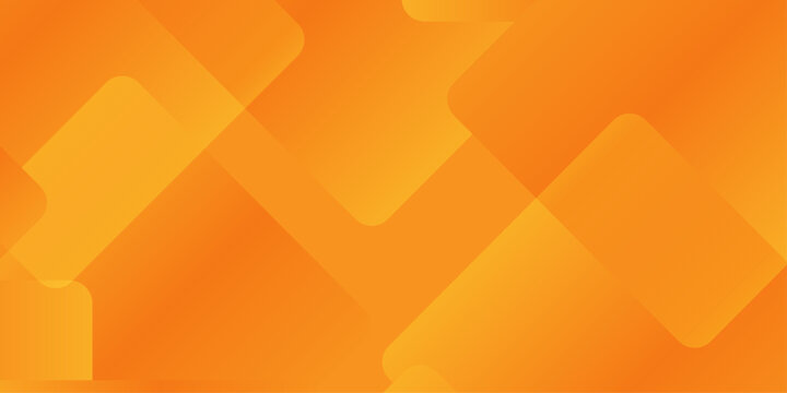 Abstract orange geometric background with overlapping rounded square shapes and gradient. modern abstract background featuring a dynamic composition of translucent, overlapping rounded squares