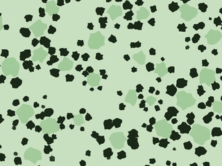 Fototapeta premium Wild Leopard Spots Trendy Pattern Design
