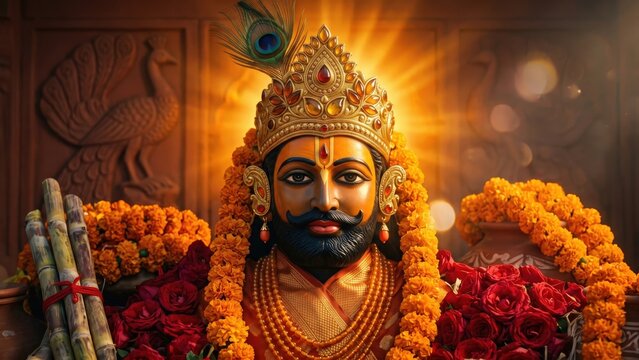 Khatu Shyam Ji Festival Darshan &mdash; Phalgun Mela Divine Portrait