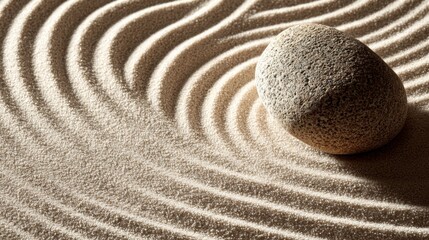 Naklejka premium Zen Buddhism, meditation, inner peace, Chinese Japanese Asian tradition. Therapy stress release treatment, health lifestyle.