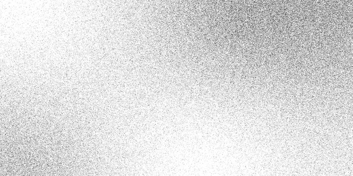 Vector Abstract grunge texture dust particle grain on transparent background. Grain noise of black irregular dots and grainy halftone fade effect with sand dust particles. Pixel disintegration, random