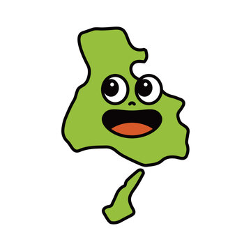 シンプルな日本の兵庫県のキャラクター