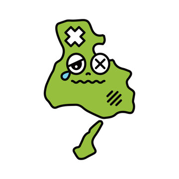 シンプルな日本の兵庫県のキャラクター