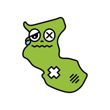シンプルな日本の和歌山県のキャラクター