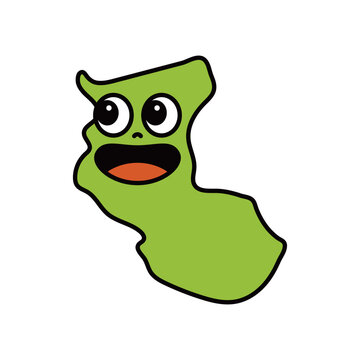 シンプルな日本の和歌山県のキャラクター