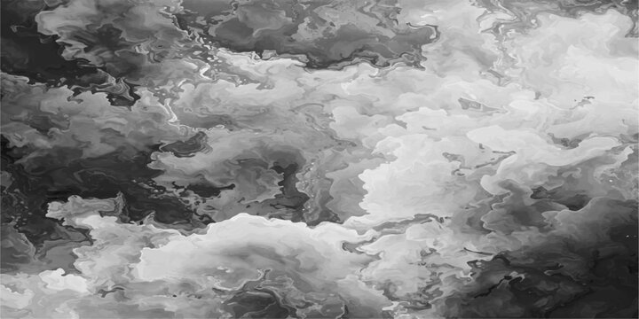 A dramatic skyscape of swirling clouds. The image is a captivating study in contrasts, offering a sense of ethereal mystery.