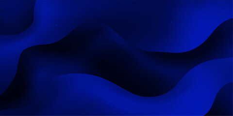 A striking and modern piece with rich blue tones, the artwork blends flowing shapes. Evoking a sense of depth and tranquility. © dark chocolate