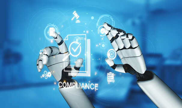 An AI assistant automates the corporate compliance process. This smart system conducts audits, verifies documents against regulations, and manages internal policies for risk reduction. Fermion
