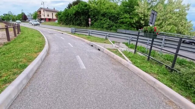 Central Friuli Cycle Path. A journey through fields, nature, and history.
